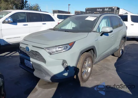 2021 Toyota Rav4 Hybrid Xle Premium z USA, uszkodzony, nr VIN 4T3B6RFV9MU049441